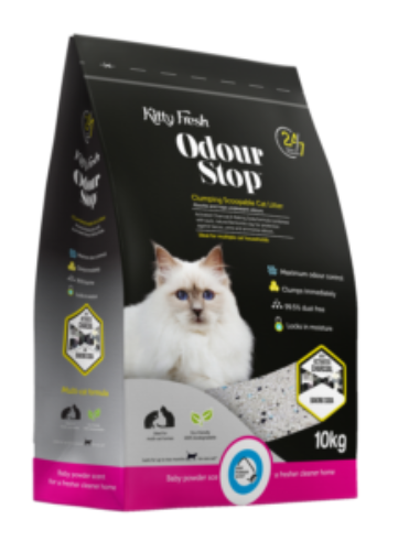 IN STORE PICK UP ONLY - Kitty Fresh Odour Stop Litter 10kg