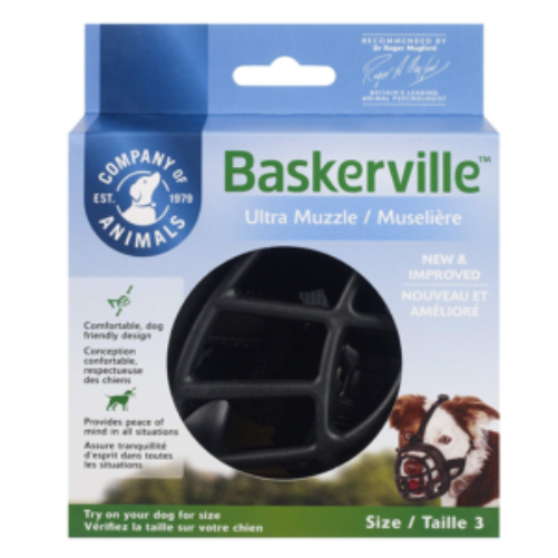 Muzzle Baskerville Ultra Size 3 Black