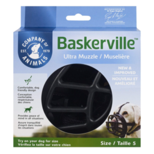 Muzzle Baskerville Ultra Size 5 Black