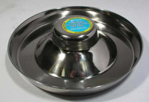 In Store Only - Stainless Puppy Saucer