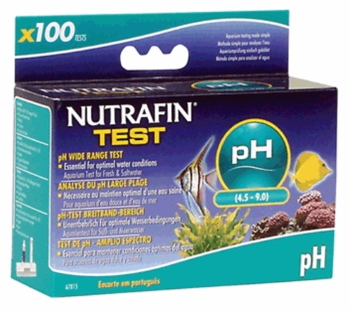 Fluval Test pH Wide range 4.5-9.0 Fresh and Salt Water