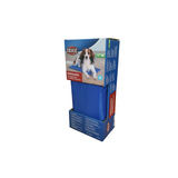 Cooling Mat 
For regulating body temperature
Supports regulation of body temperature on warm days due to the cooling effect through body contact
Works without additional cooling, electricity or water
Cools for several hours and is ready to be used again after a short interruption
Can be used on beds, in dog kennels or in the car
Simply wipe clean