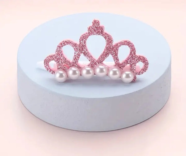 Hair Crown - Light Pink
