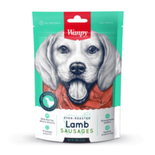 Wanpy Dog Lamb Sausages 100g