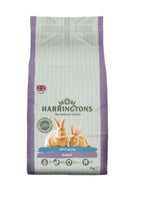 Harringtons Optimum Rabbit Food is a complementary feed for rabbits, containing a single all-in-one nugget to help avoid selective feeding.   It contains a wide variety of high quality ingredients and is fortified with vitamins to help support your rabbit's immune system. We add yeast extracts and high fibre ingredients to help promote a healthy digestion.