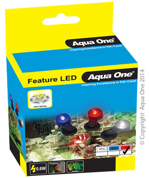 Aqua One Reflector - LED Lamp Submersible 1pc Light Only (red)