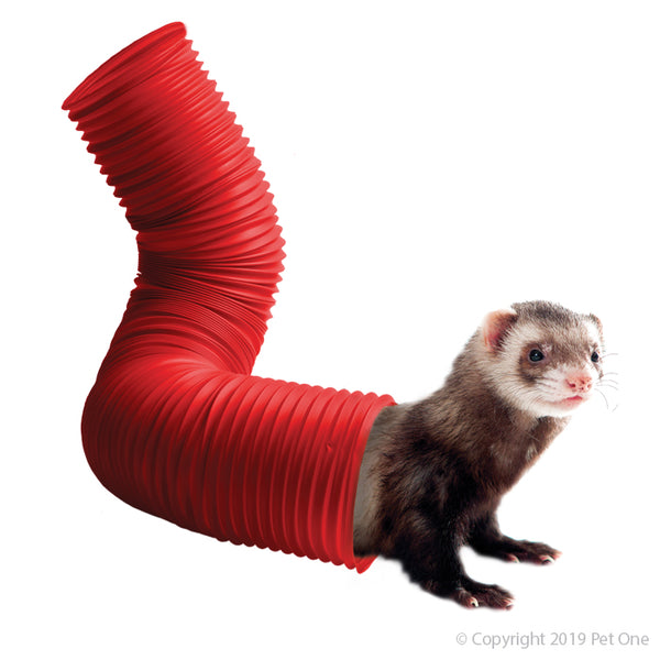 Tunnel Critter Tunnel 15cm Dia X 80cm L Red. Simply extend the tunnel and bend it to your desired shape and watch them go. For even more fun, connect two or more tunnels for an even longer tunnel!  • Fun exercise for your pet • Extendable and formable • Easy to clean and hygienic • Suitable for indoor and outdoor use