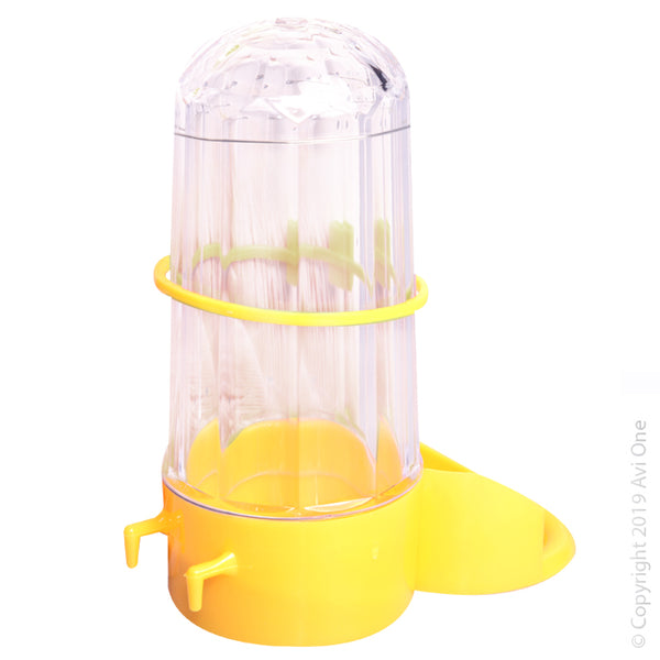 Bird Feeder Jumbo Fountain Feeder Inside Mounting. Feeders are an essential addition to any cage or aviary. Avi One’s range of feeders will ensure you find the right one for your feathered friend!