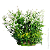 Ecoscape Small Snow Swirl Green  Aqua One’s Artificial Plants will add vibrancy and a fresh look to any aquarium. Each plant features a weighted base to make aquascaping easy.  You are sure to find plant or two to suit your aquarium from the large range available from Aqua One!  Specifications: 10cm tall.
