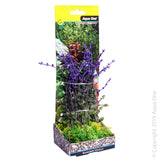 Ecoscape Medium Bladderwort Purple  Aqua One’s Artificial Plants will add vibrancy and a fresh look to any aquarium. Each plant features a weighted base to make aquascaping easy.  You are sure to find plant or two to suit your aquarium from the large range available from Aqua One!  Specifications: 20cm tall.
