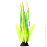 Aqua One Flexiscape Large Seagrass with Caulerpa Green and Yellow Plant. The Aqua One Flexiscape silicone plant and ornament range allow you to create a visually stunning set up from the array of luminous colours, styles and sizes.  Specifications: 26.5CM