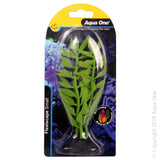 Aqua One Flexiscape Small Jade Green Plant. The Aqua One Flexiscape silicone plant and ornament range allow you to create a visually stunning set up from the array of luminous colours, styles and sizes. Specifications: 14.5CM Features & Benefits: Plants appear vibrant and fluorescent under blue LED lighting