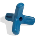 ZEE DOG CHEW TOY - TRIPOD (Medium-large Dogs)  The Zee.dog Tripod dog toy is a durable chew toy for medium to large dogs. Made of 100% nylon, this dog toy has a shape that is easy to grip and is bacon scented for added fun. The textured surface helps clean your dog's teeth. Add your dog's favorite treat to the cavity to keep them engaged.   Durable chew toy for medium to large dogs that's made from 100% nylon Bacon-scented chew toy with a textured surface that helps keep dogs teeth clean