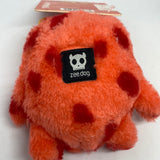 Zee.Dog, Dog Toy - Cyclops. Soft plush material on the outside • Durable natural rubber core on the inside • Recommended for small and medium dogs • Built-in gnaw guard adds a layer of durability