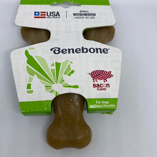BENEBONE WISHBONE - SMALL BACON Cat toys, Kitten toys, Dog toys, Puppy toys, Dog collar, Puppy collar, Dog lead, Dog harness, Dog treat, Cat harness, Cat collar, Rabbit harness, Cat treat, Dog bed, Rabbit treat, Rabbit food, Guinea pig food, Rat treats, Bird toys, fish tank decorations, rat cage, mouse cage, dog clothes and more available at Animal Addiction Pet Supplies.  
