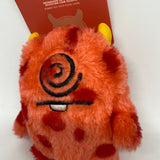 Zee.Dog, Dog Toy - Cyclops. Soft plush material on the outside • Durable natural rubber core on the inside • Recommended for small and medium dogs • Built-in gnaw guard adds a layer of durability