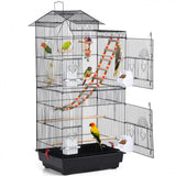 Metal Parrot Cage Bird cage w/Swing & Ladder