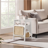 End Table with Cat Bed Side Table