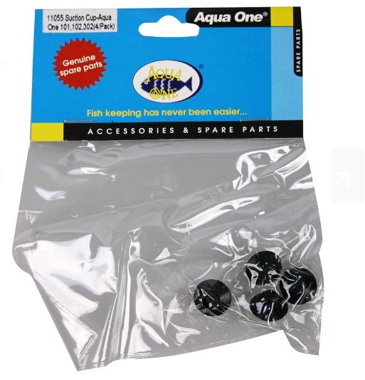 Suction Cup 4/pk AT/ATF 101-102 Aqua One 101/102/302