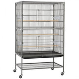 52″ H Large Cage Rolling Metal Bird Cage