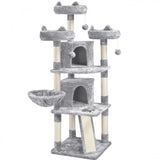 Large Cat Tree Big Cat House Plush Cat Tower