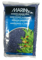 Marina Gravel is safe, non-toxic, plastic coated gravel in fun colours including black, blue, burgundy, lime, marine blue, orange, purple and surf blue in 2 sizes. Great for all tanks. Check out the full range or mix and match for high impact.