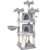 Large Cat Tree Big Cat House Plush Cat Tower