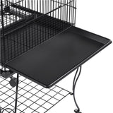H145cm Open Top Metal Cage Bird Cage