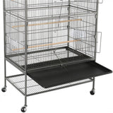 52″ H Large Cage Rolling Metal Bird Cage