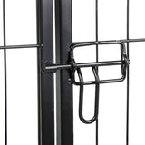 Heavy Duty 8 Panel Pet Playpen Dog Pen Dog Playpen 80x100cm (WxH)