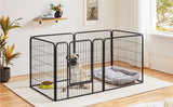 18 Panels 80cm Tall Heavy Duty Dog Play Pen Dog Exercise Pen