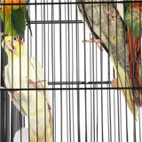 H145cm Open Top Metal Cage Bird Cage