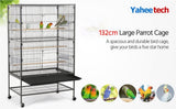 52″ H Large Cage Rolling Metal Bird Cage