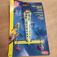 Millet spray holder with bells