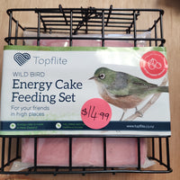 Topflite Wild Bird Energy Cake Feeding Set