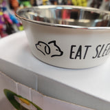 Stainless Steel Cute Bowl 350ml Ivory