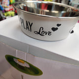 Stainless Steel Cute Bowl 350ml Ivory