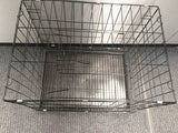 Pet Cage - 50CM Wide Collapsible Metal Pet Cage BLACK