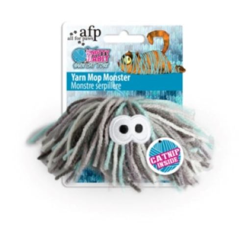 AFP Knotty Habit Cat Yarn Mop Monster