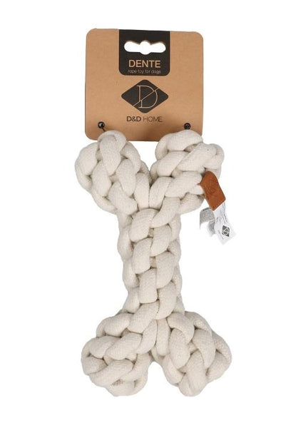 LaRoy - Dente rope toy S-19x10x5cm Beige