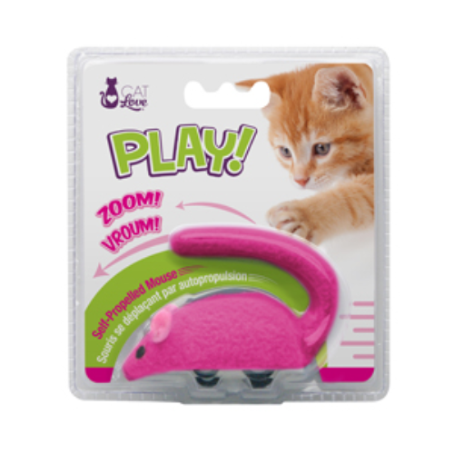 Cat Love Play Speedy Mouse Pink