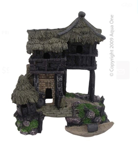 Aqua One Ornament - Thatched Hut