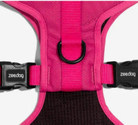 Adjustable zee dog mesh harness