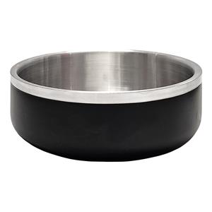 3Bears AntiSkid Dbl Wall Bowl 1175ml 18cm Black