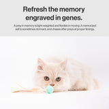 PIDAN Cat Bouncy Balls with Feathers – 3 Pack