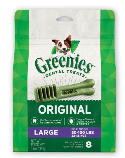 Greenies Org Large Dental Chew 340g 8pc