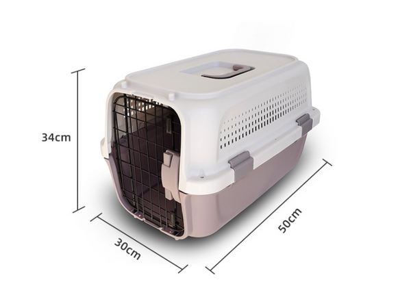 50CM PURPLE - Dog/Cat Travel Cage/Carrier