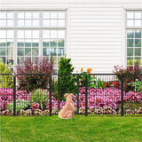 Yaheetech 2-Pack 8-Panel Pet Playpen with Gate Foldable Dog & Puppy Fence