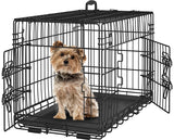 76 cm Dog Crate Foldable Metal Wire Dog Cage Pet Kennel