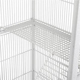175.5cm H Extra Large Bird Cage Rolling Metal Pet Cage